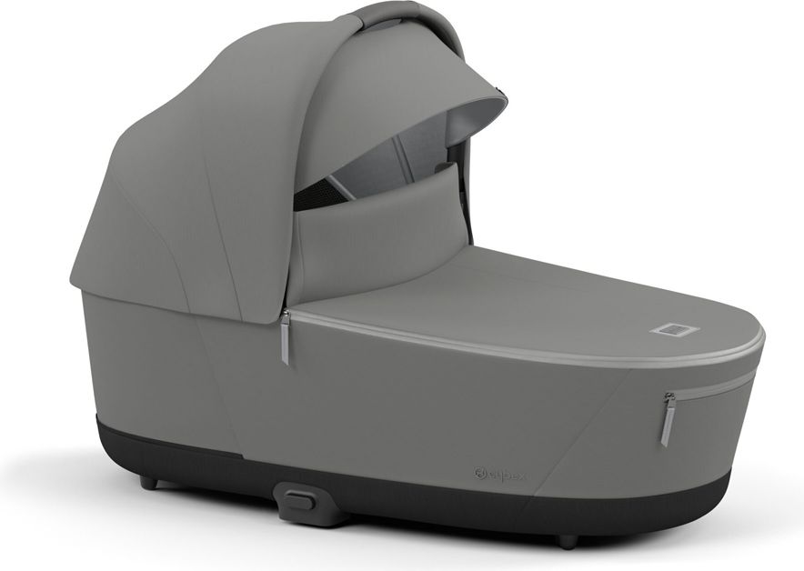 CYBEX Kočárek Priam 4.0 Chrome Brown, seat pack, lux carry cot Soho Grey - obrázek 12