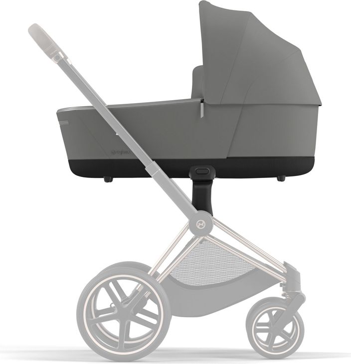 CYBEX Kočárek Priam 4.0 Chrome Brown, seat pack, lux carry cot Soho Grey - obrázek 14