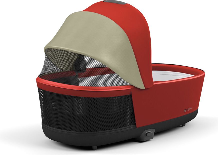 CYBEX Kočárek Priam 4.0 Chrome Brown, seat pack, lux carry cot Autumn Gold - obrázek 14