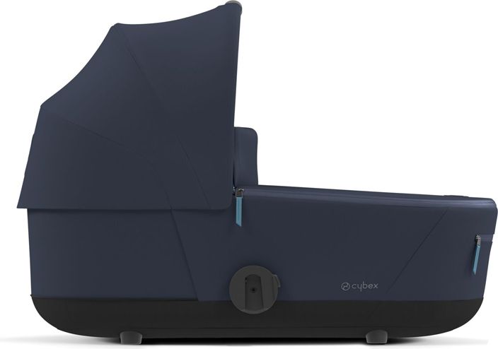 CYBEX Kočárek Mios 3.0 Chrome Black, seat pack, lux carry cot Nautical Blue - obrázek 5