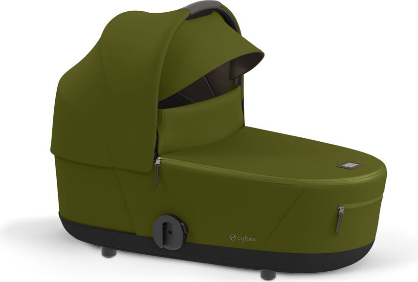 CYBEX Kočárek Mios 3.0 Chrome Black, seat pack, lux carry cot Khaki Green - obrázek 13