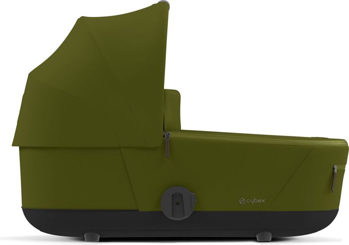 CYBEX Kočárek Mios 3.0 Chrome Black, seat pack, lux carry cot Khaki Green - obrázek 14