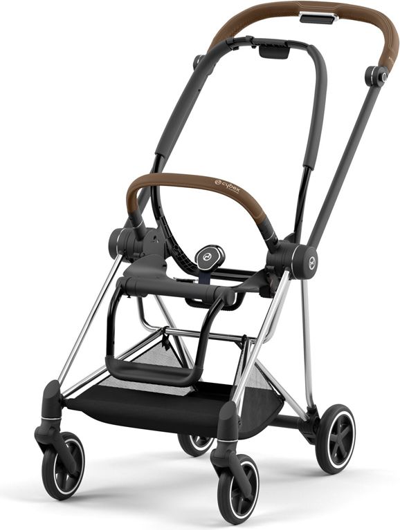 CYBEX Kočárek Mios 3.0 Chrome Brown, seat pack, lux carry cot Mustard Yellow - obrázek 12