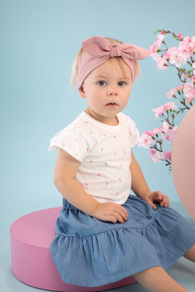 PINOKIO Body krátký rukáv Summer Mood ecru vel. 80 - obrázek 3