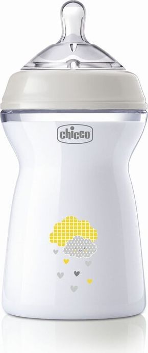 Chicco Láhev kojenecká Natural Feeling neutral V002429 330ml - obrázek 1