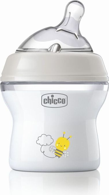 Chicco Natural Feeling kojenecká láhev bílá 150ml - obrázek 1