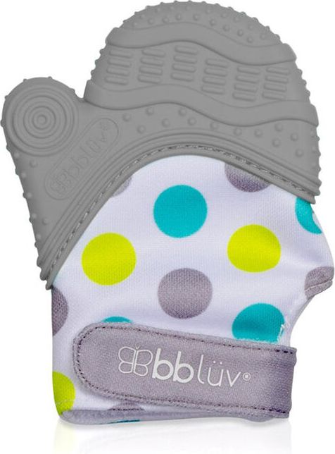 BBLÜV Glüv Rukavice dětská kousací Grey - obrázek 1