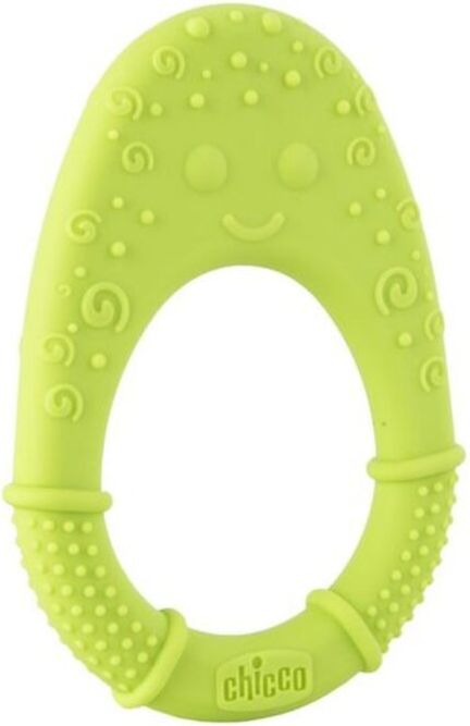 CHICCO Kousátko silikonové Super Soft Avokádo 2m+ - obrázek 1