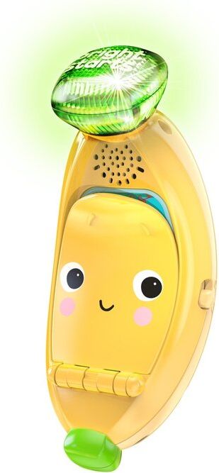 BRIGHT STARTS Hračka hudební světelná Babblin’ Banana 6m+ - obrázek 1
