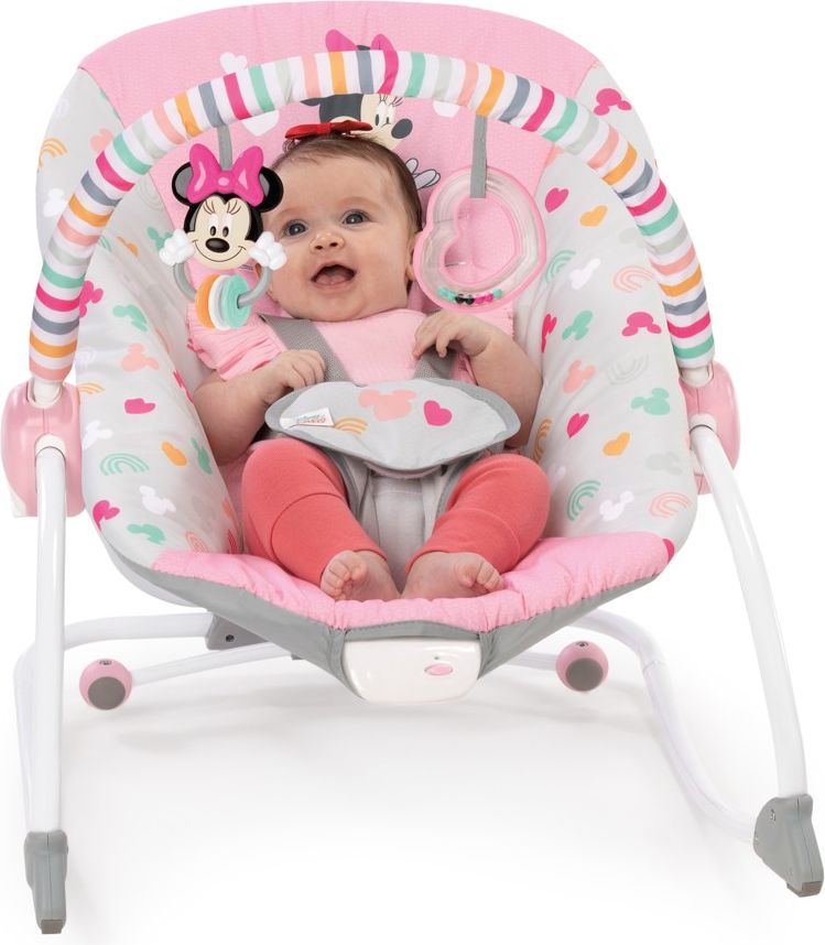 DISNEY BABY Houpátko vibrující MINNIE MOUSE Forever Besties™ 0m+ do 18 kg - obrázek 4