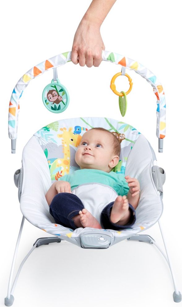 BRIGHT STARTS Lehátko vibrující Safari Fun™ 0m+ do 9 kg - obrázek 7