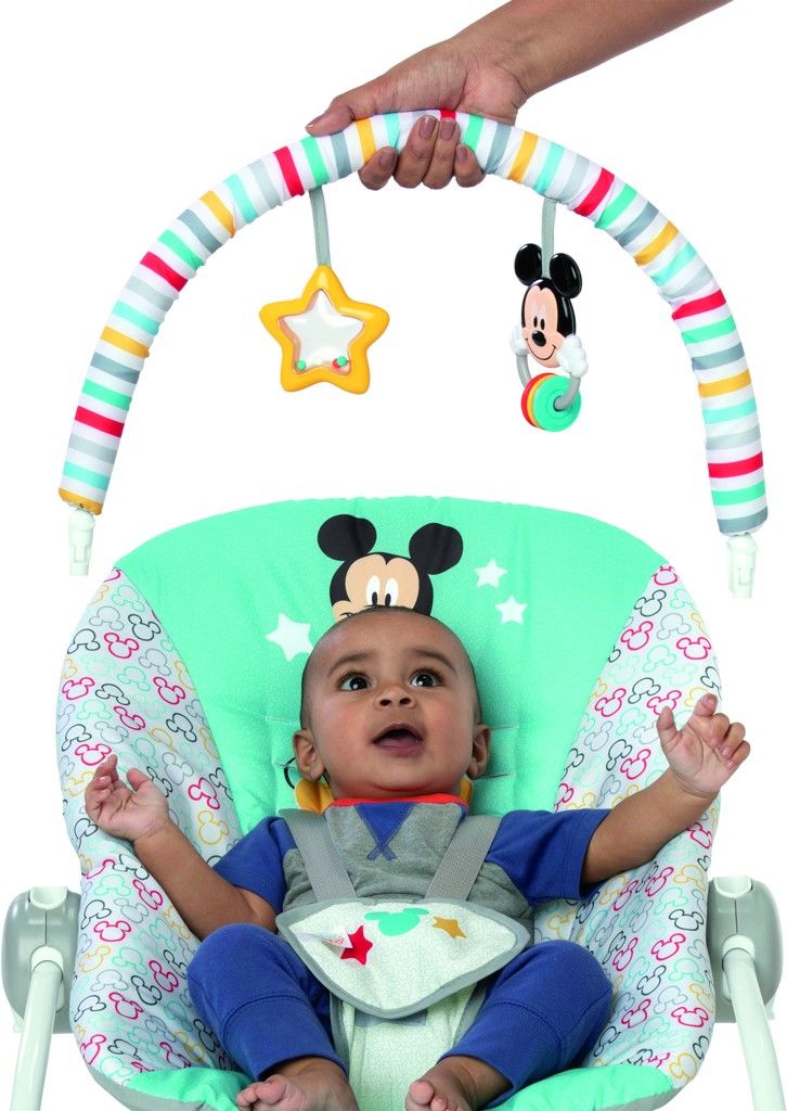 DISNEY BABY Houpátko vibrující MICKEY MOUSE Original Bestie™ 0m+ do 18 kg - obrázek 5