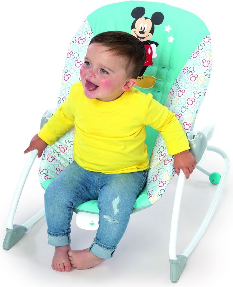DISNEY BABY Houpátko vibrující MICKEY MOUSE Original Bestie™ 0m+ do 18 kg - obrázek 6