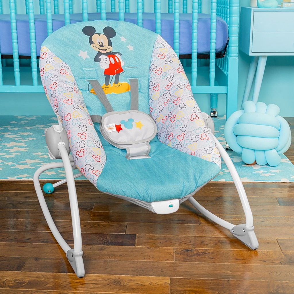 DISNEY BABY Houpátko vibrující MICKEY MOUSE Original Bestie™ 0m+ do 18 kg - obrázek 7