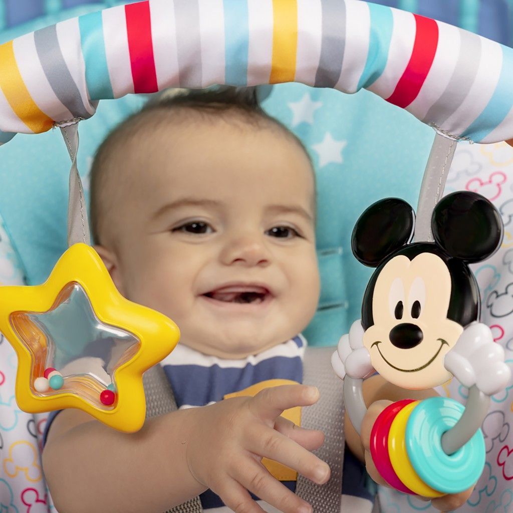 DISNEY BABY Houpátko vibrující MICKEY MOUSE Original Bestie™ 0m+ do 18 kg - obrázek 8