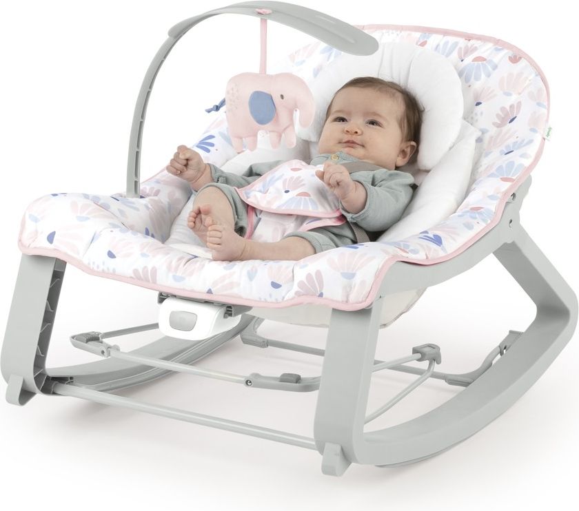 INGENUITY Houpátko vibrující 3v1 Keep Cozy Burst 0m+, do 18 kg - obrázek 2