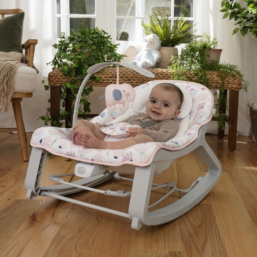 INGENUITY Houpátko vibrující 3v1 Keep Cozy Burst 0m+, do 18 kg - obrázek 8