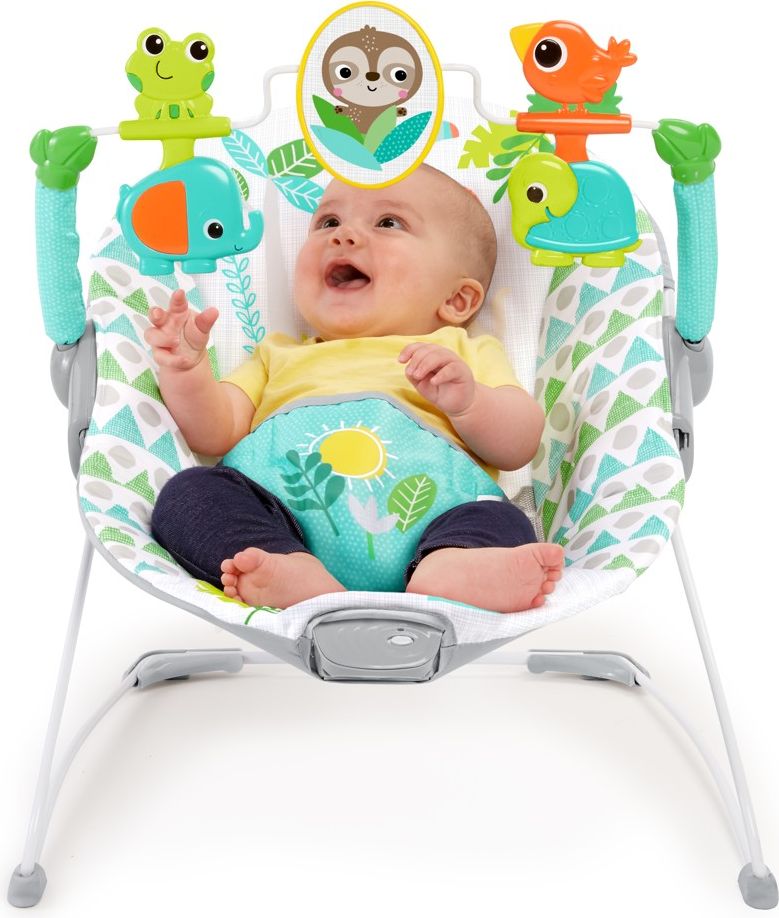 BRIGHT STARTS Lehátko vibrující Spinnin' Safari™ 0m+ do 9 kg - obrázek 4