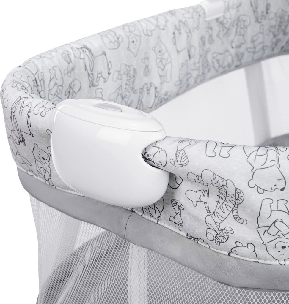 DISNEY BABY Postýlka s vibrační jednotkou skládací WINNIE THE POOH 0m+ do 7 kg - obrázek 5
