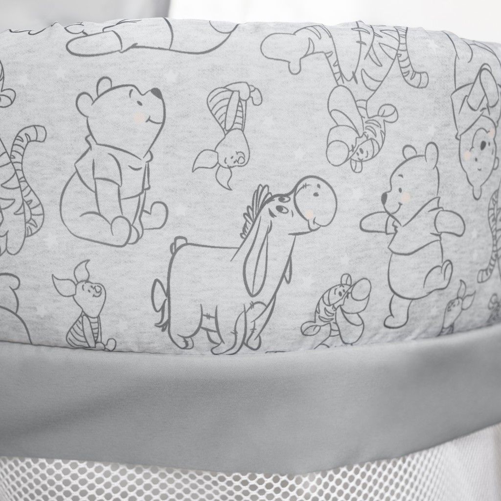 DISNEY BABY Postýlka s vibrační jednotkou skládací WINNIE THE POOH 0m+ do 7 kg - obrázek 7
