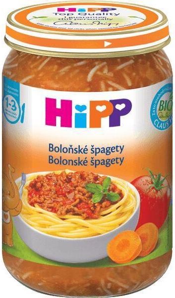 3x HiPP BIO Boloňské špagety (250 g) - maso-zeleninový příkrm - obrázek 2