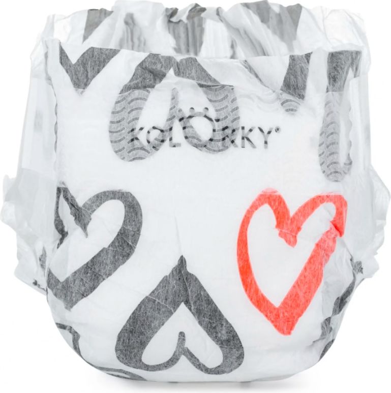 4x KOLORKY DAY Pleny jednorázové eko, srdce L (8-13 kg) 19 ks - obrázek 7