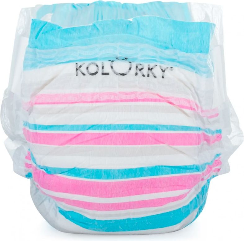 4x KOLORKY DAY Pleny jednorázové eko, pruhy XL (12-16 kg) 17 ks - obrázek 8