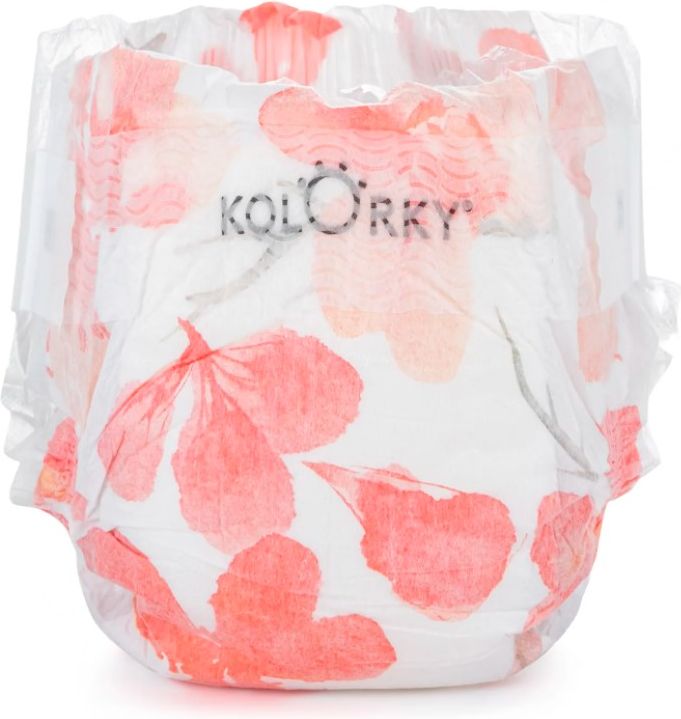 4x KOLORKY DAY Pleny jednorázové eko, květiny S (3-6 kg) 25 ks - obrázek 6