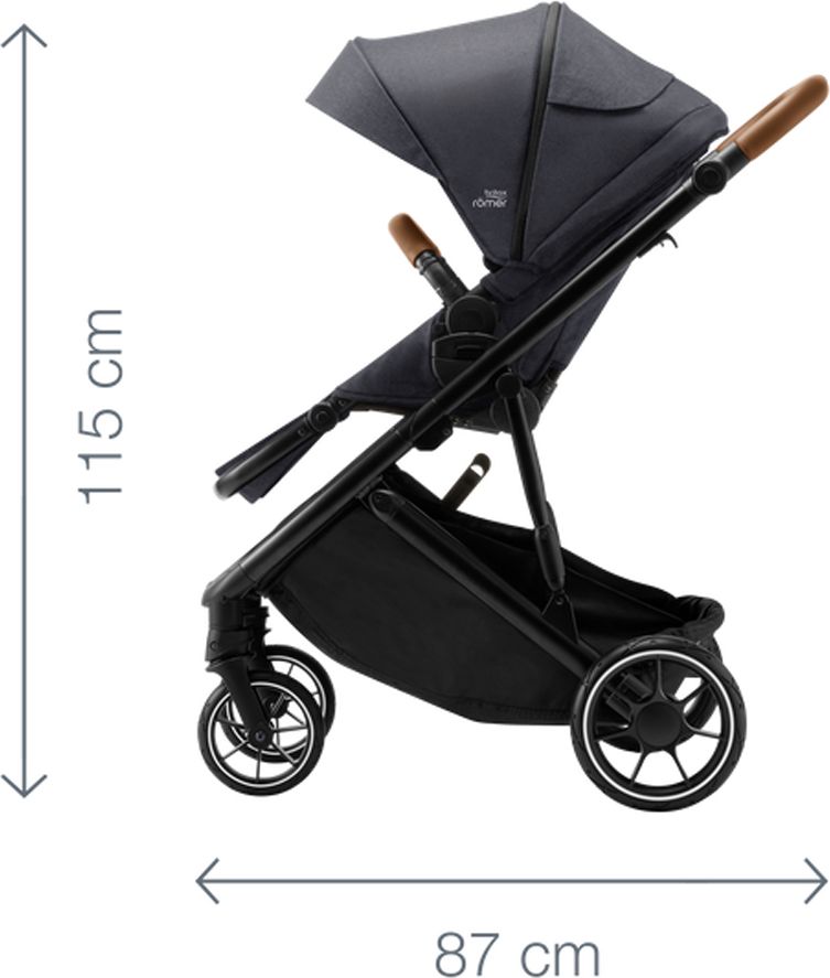 Britax Set Strider M + korba 2022 Navy Ink - obrázek 10
