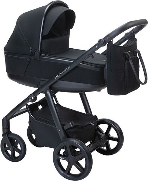 ESPIRO Kočárek kombinovaný Next UP 310 gel Metal Black - obrázek 1