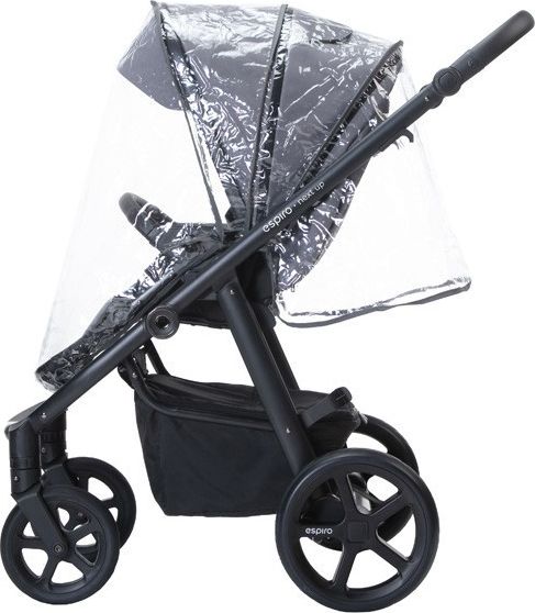 ESPIRO Kočárek kombinovaný Next UP 310 gel Metal Black - obrázek 9