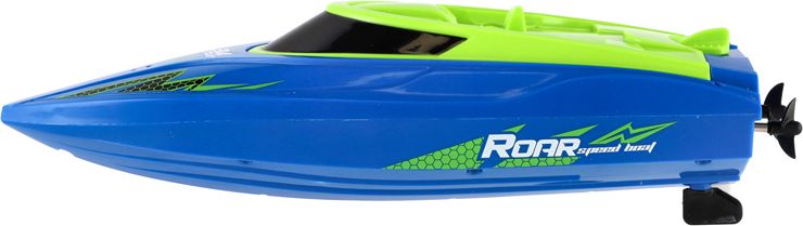 TEDDIES Motorový člun/loď do vody RC 22 cm modrý - obrázek 4