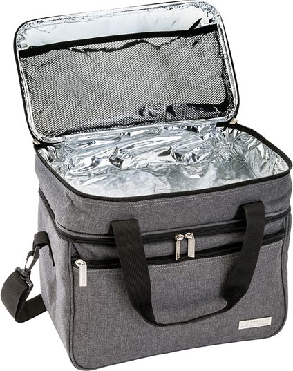 TWISTSHAKE Taška chladící 15l šedá - obrázek 2