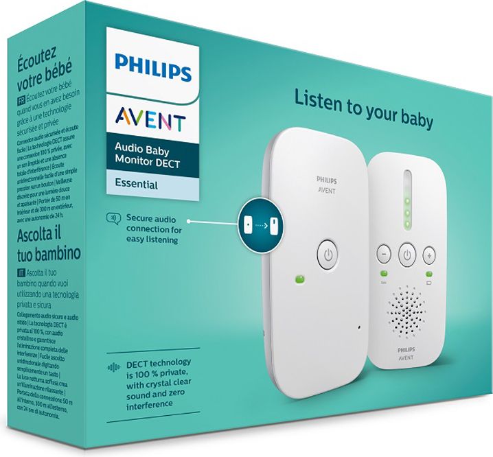 Philips AVENT Baby DECT monitor SCD502 - obrázek 6