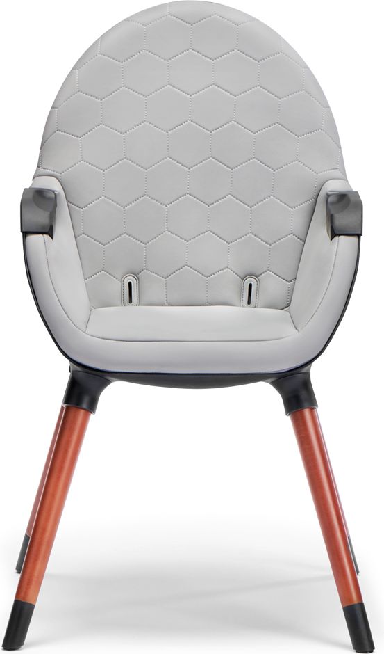 KINDERKRAFT Židlička jídelní FINIX Grey - obrázek 5