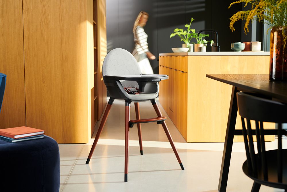 KINDERKRAFT Židlička jídelní FINIX Grey - obrázek 16