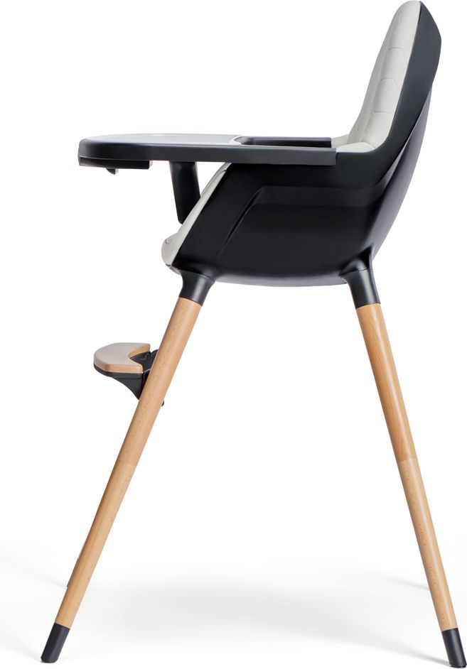 KINDERKRAFT Židlička jídelní FINIX Ecru - obrázek 3