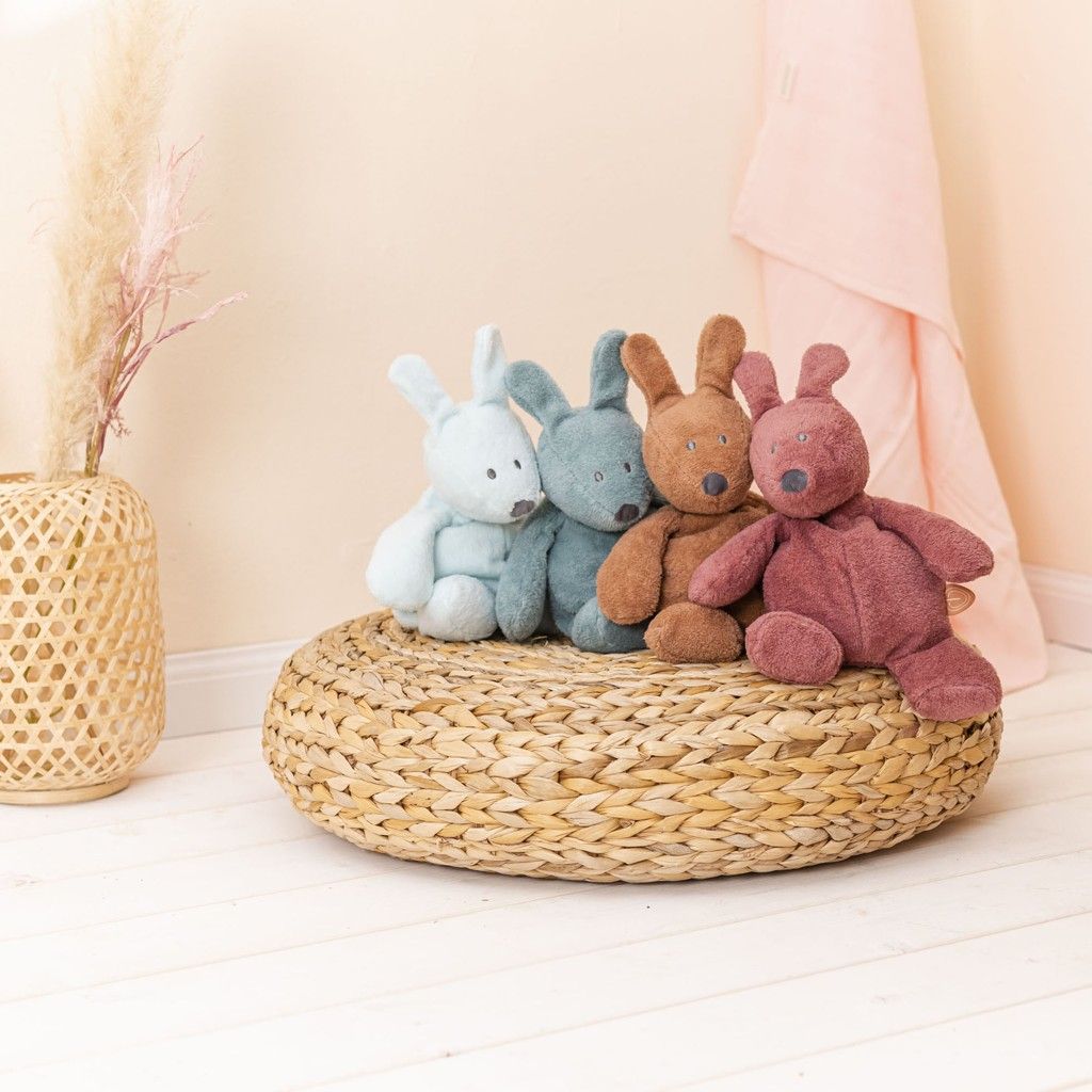 NATTOU Hračka plyšová zajíček Bonnie SB sage green 30 cm - obrázek 3