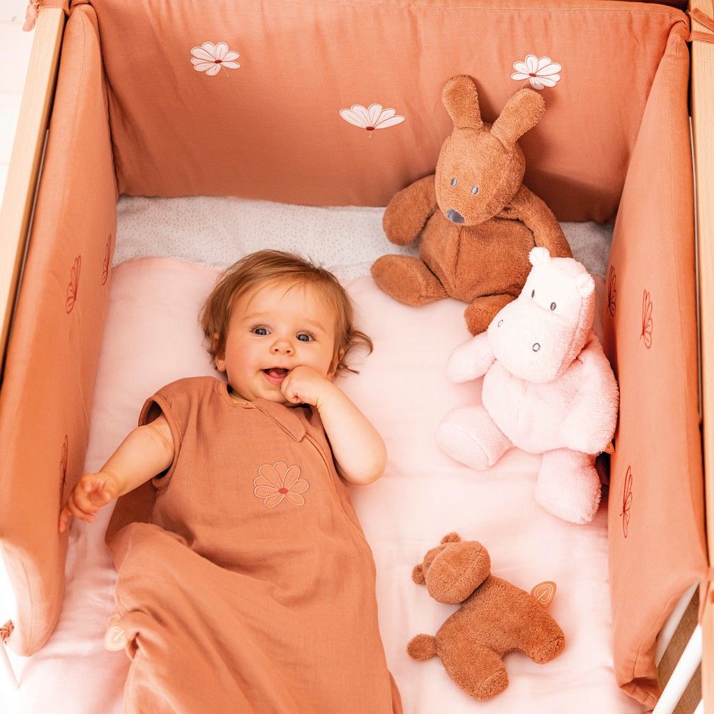 NATTOU Hračka plyšová zajíček Bonnie SB rust 30 cm - obrázek 3