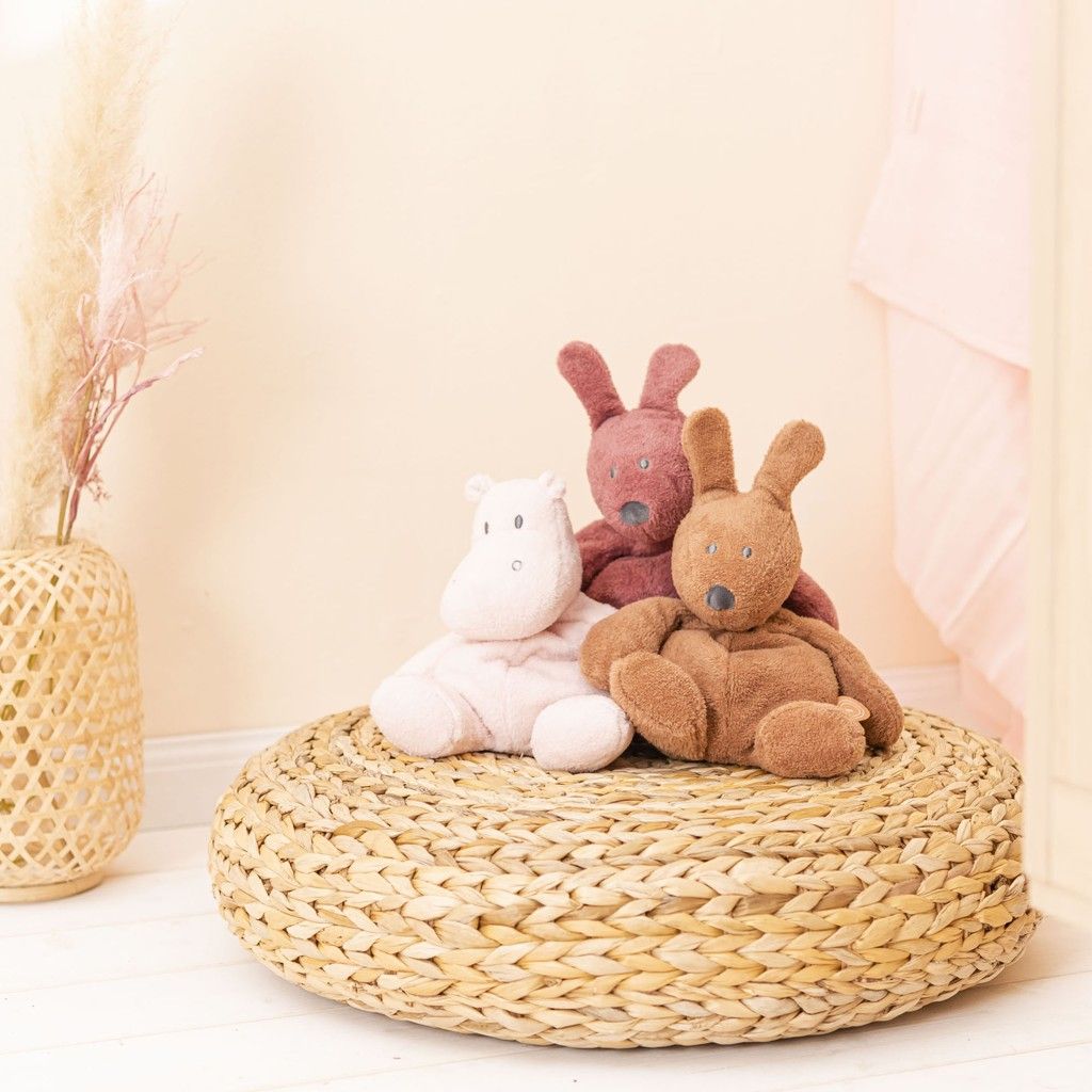 NATTOU Hračka plyšová zajíček Bonnie SB rust 30 cm - obrázek 4