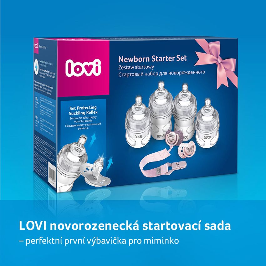LOVI Sada novorozenecká startovací Botanic holka - obrázek 3