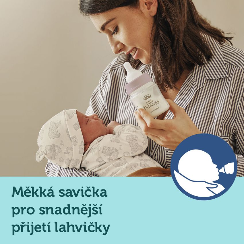 Canpol Babies novorozenecká sada Royal Baby Little Princess růžová - obrázek 5