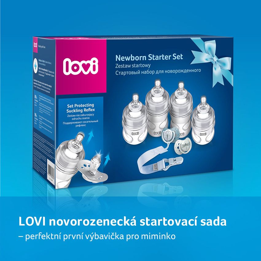 LOVI Sada novorozenecká startovací Botanic kluk - obrázek 3