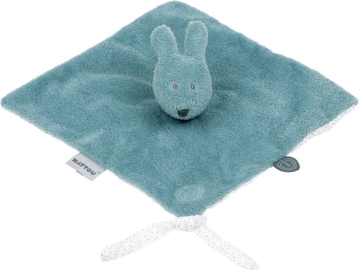 NATTOU Mazlíček zajíček Bonnie SB sage green 27x27 cm - obrázek 1