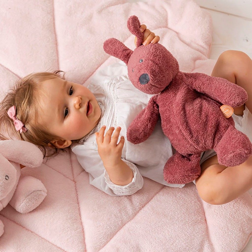 NATTOU Hračka plyšová zajíček Bonnie SB antique pink 30 cm - obrázek 2