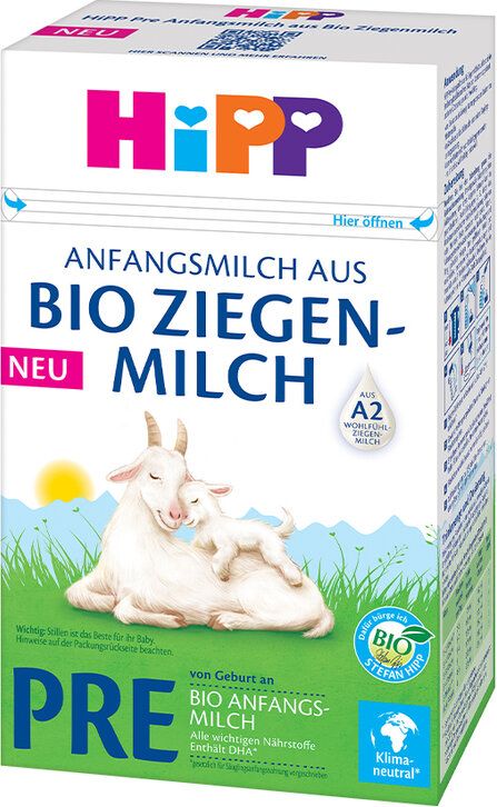 HiPP 1 BIO Kozí mléko od narození 400 g - obrázek 1