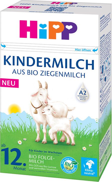 HiPP 3 BIO Kozí mléko Junior od ukončeného 11. měsíce 400 g - obrázek 1