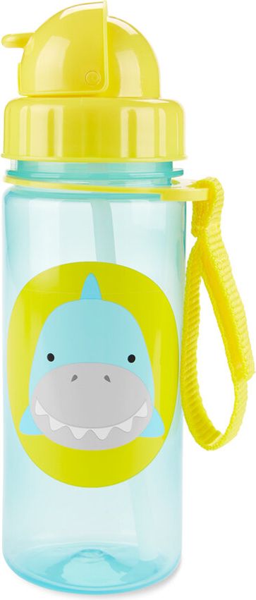 SKIP HOP Zoo Hrnek s brčkem PP bez PVC a BPA Žralok 12 m+ - obrázek 1