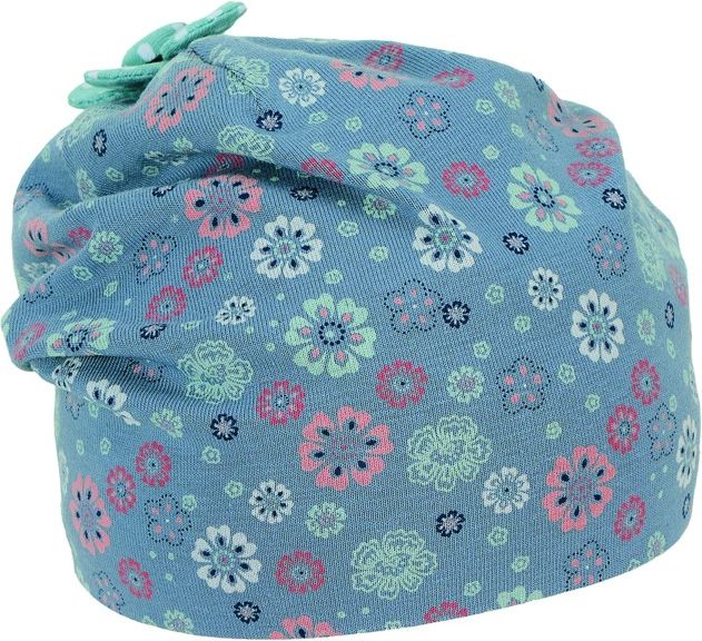 STERNTALER Čepice s UV litrem 15 květinový potisk šedá dívka-43 cm-5-6 m - obrázek 4