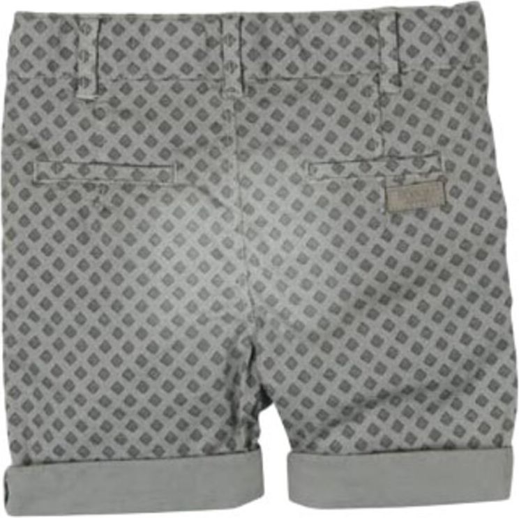 BOBOLI Chlapecké kraťasy, 80 cm - šedá/potisk, kluci - obrázek 1